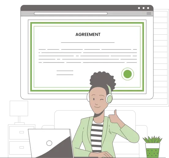 WaiverKing online waiver software shown on desktop and mobile